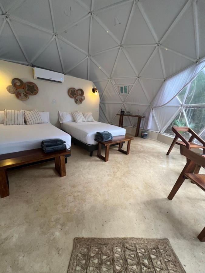 Glamping Mayan Glam Tulum Exterior foto